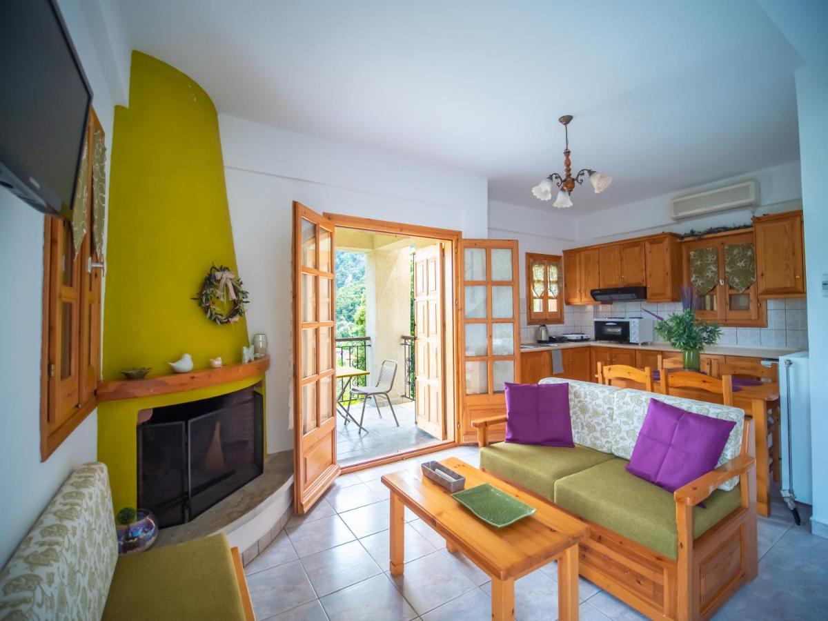 Olive House In Damouchari With A Sea View - Delicious Houses Exteriör bild